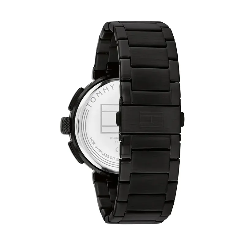 Tommy Hilfiger Lorenzo Multifunction Black Men's Watch- 1792119